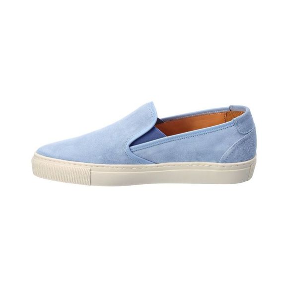 Alphakilo Campus Suede Slip-On Sneaker, Blue - Picture 2 of 5